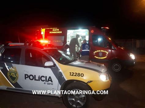 Duas pessoas são esfaqueadas durante briga entre .